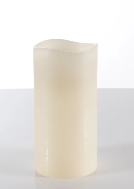 Schlaraffenland LED Kerze MOLTO, 15 x 30cm, Creme, 5383